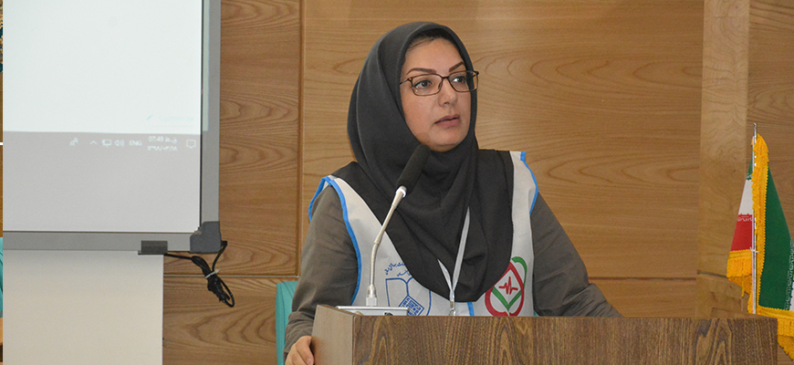 سرکار خانم دکتر حسینخانی کارشناس مسئول گروه بیماری های قلبی عروقی در خصوص "طرح بسیج ملی پیشگیری و کنترل فشار خون" ایراد سخن نمودند و پاسخگوی سوالات حاضرین در جلسه شدند.