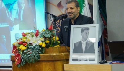 مراسم کلنگ‌زنی احداث مرکز خدمات جامع سلامت زنده‌یاد دکتر بردیا لاجوردی 
