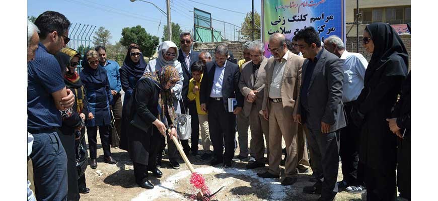 برگزاری مراسم  کلنگ زنی مرکز شماره 2 فلاورجان