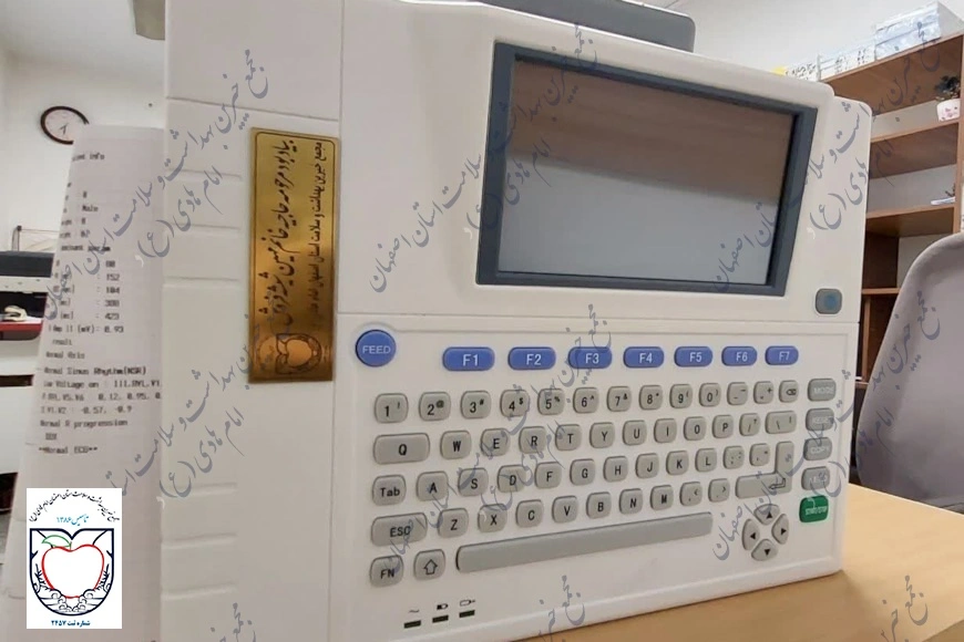 دستگاه الکتروکاردیوگراف 12 کاناله